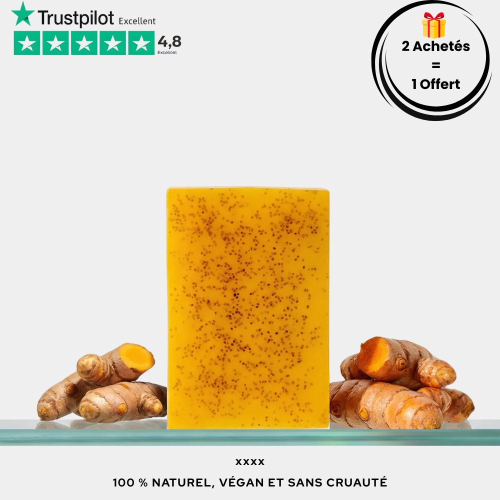 Ciloria™ - Savon au Curcuma et à l'acide kojique